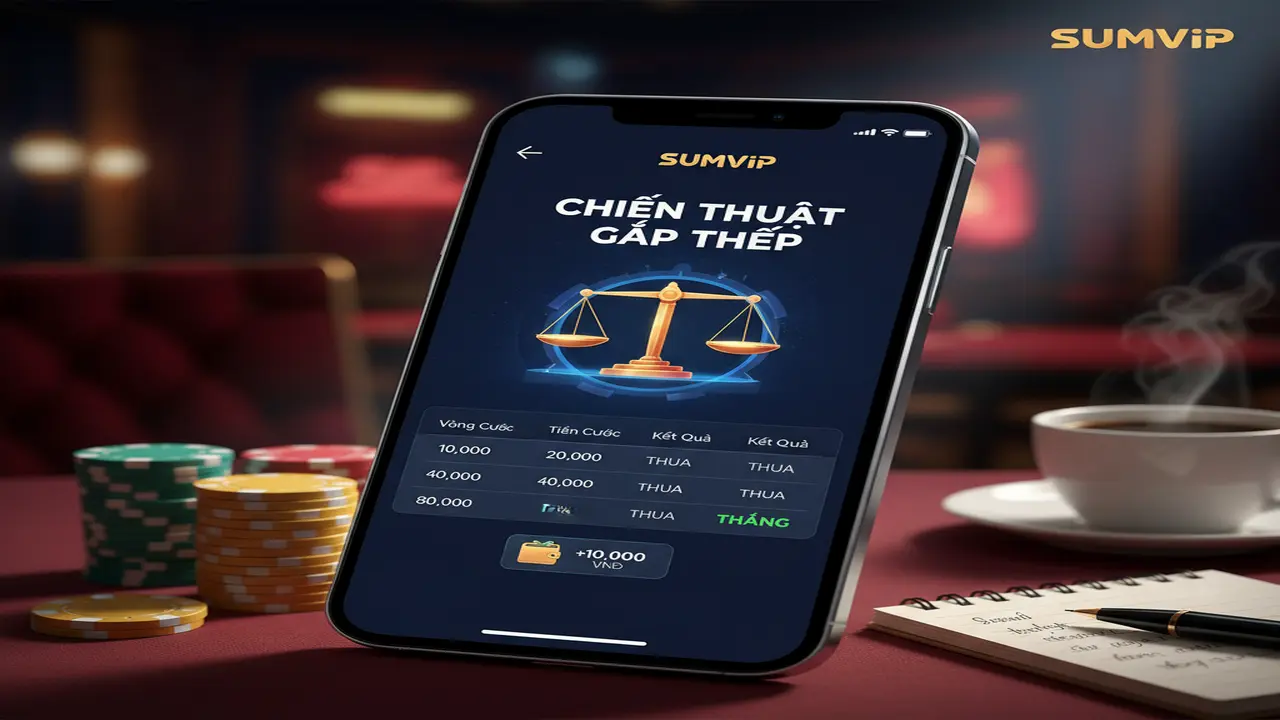 Chiến thuật đánh gấp thếp Sumvip