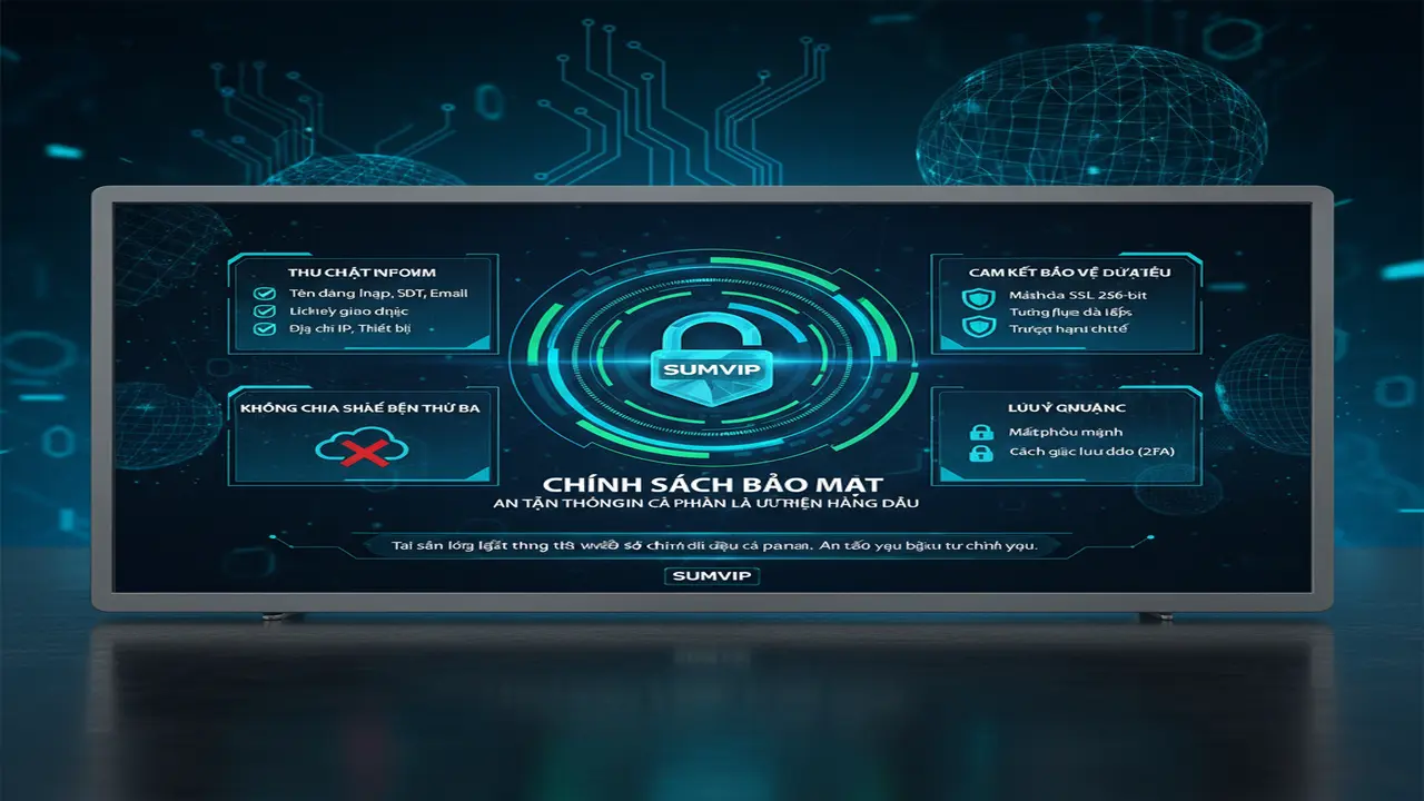 Chính Sách Bảo Mật Sumvip