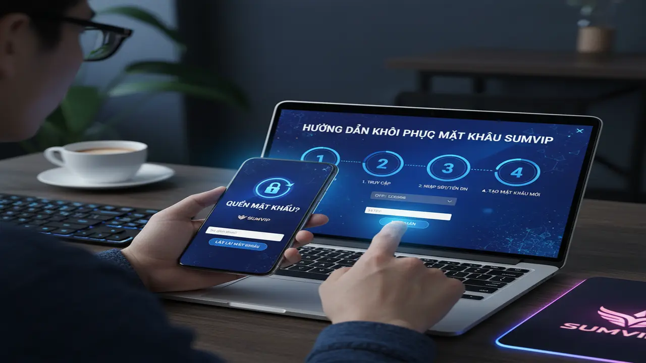 Cách lấy lại mật khẩu Sumvip