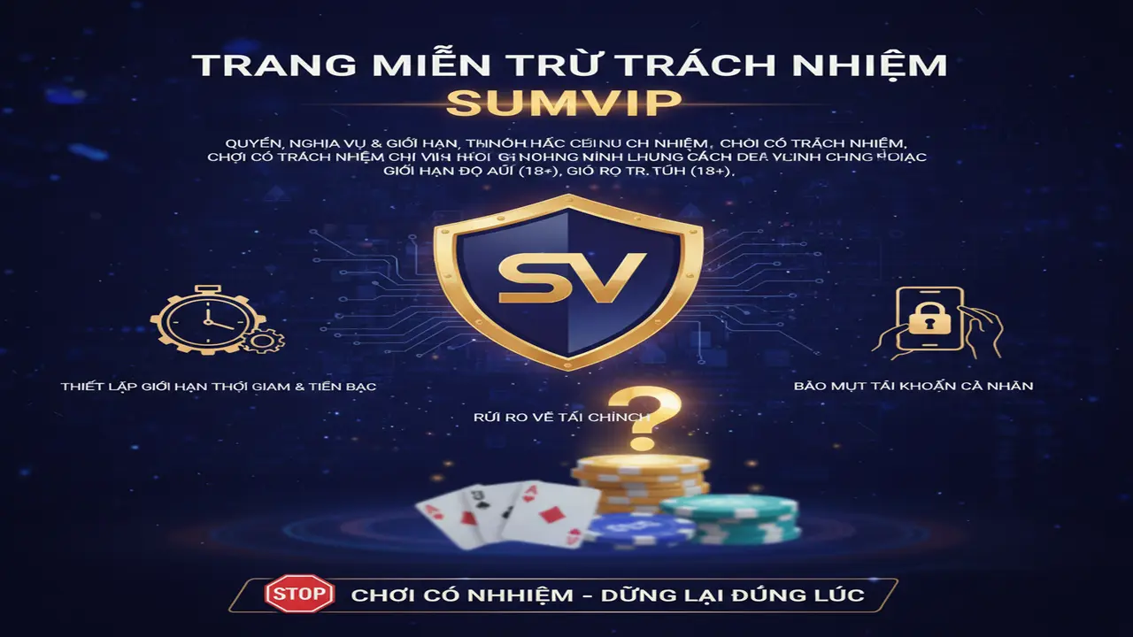 Miễn Trừ Trách Nhiệm Sumvip